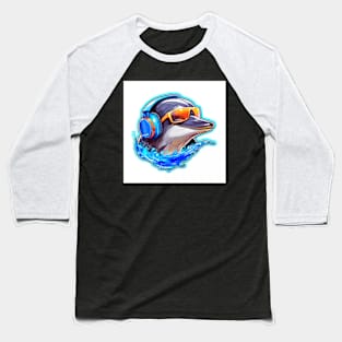 Dolphin sticker for Smartphones phone case Hoodies Tshirts Wallart Baseball T-Shirt